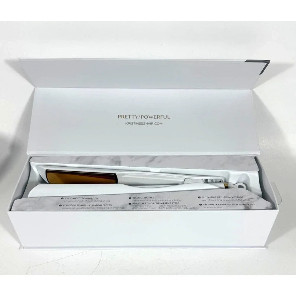 Kristin Ess Hair 3-In-One Titanium Flat Iron Hair Straightener